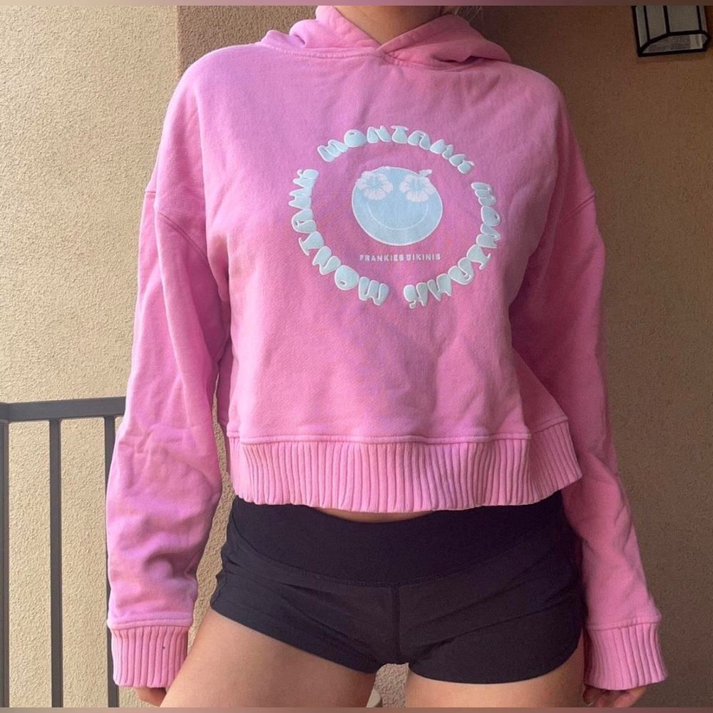 RARE Frankie's Bikinis Montauk Hoodie